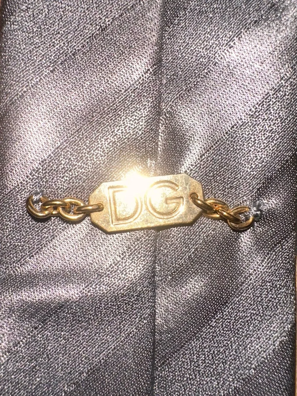 Dolce & Gabbana Black Men’s Tie with Label